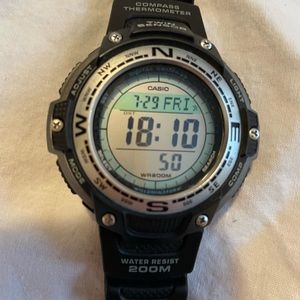 Casio watch, w compass gmt…etc